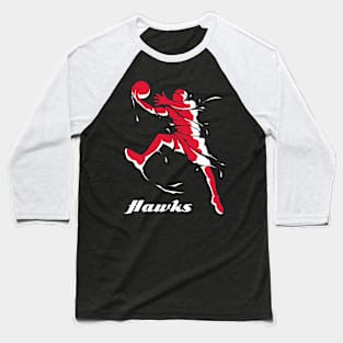 Atlanta Hawks Fans - NBA T-Shirt Baseball T-Shirt